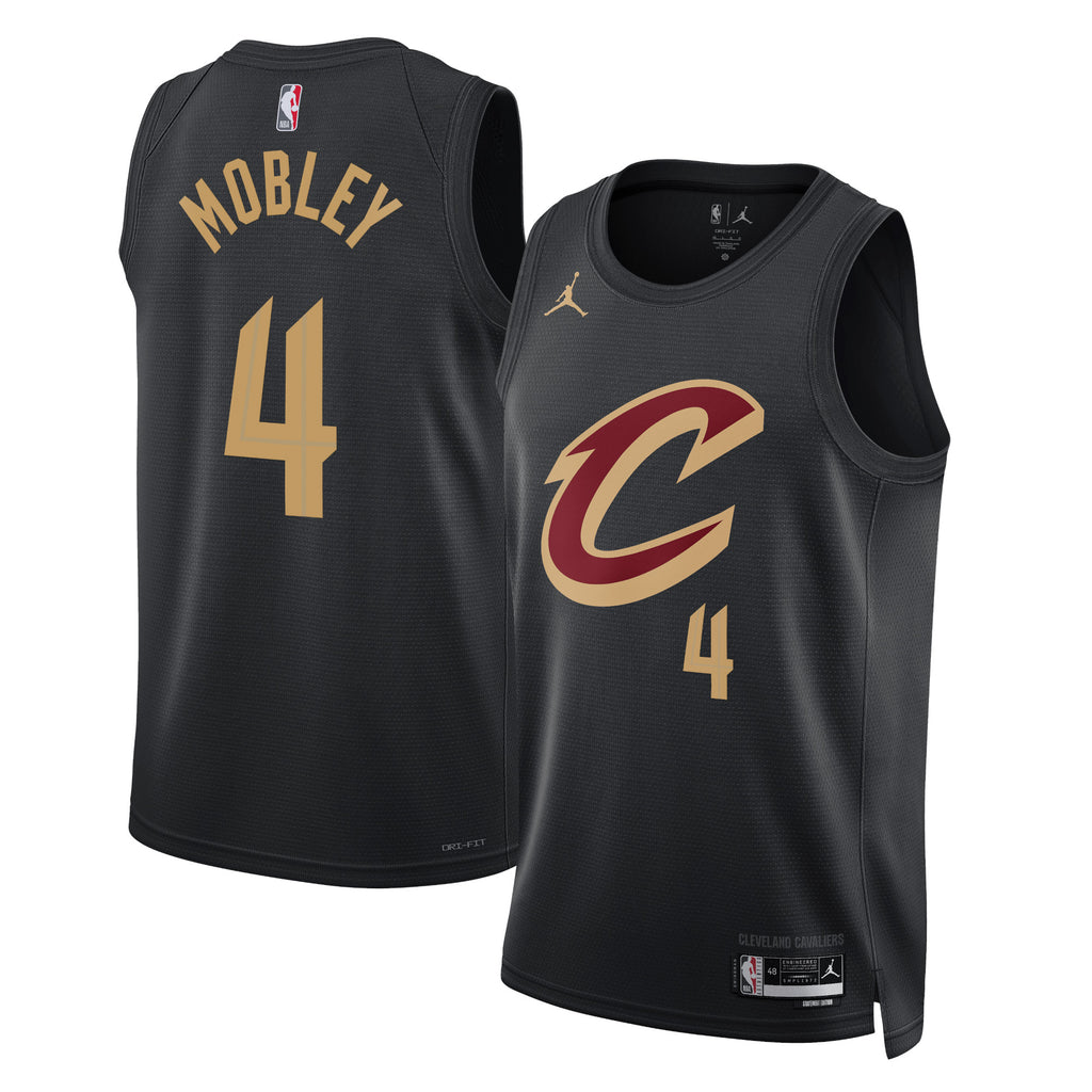 Cleveland Cavaliers Jordan Statement Edition Swingman Jersey - Black - Evan Mobley - Unisex