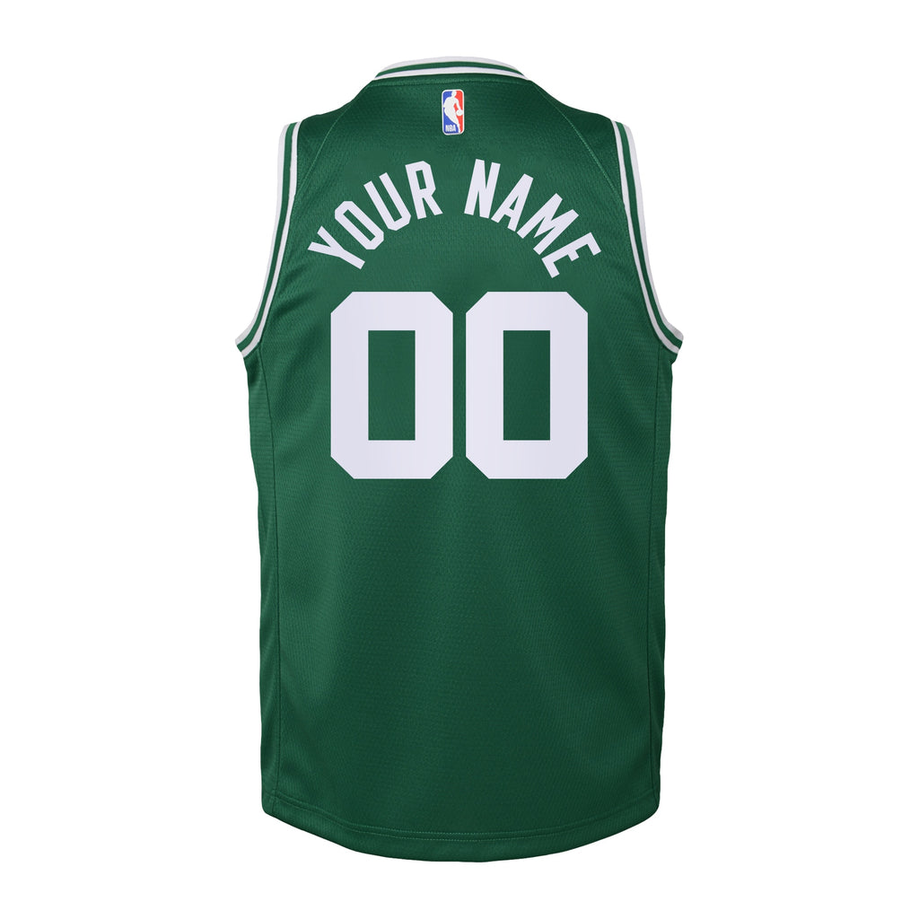 Boston Celtics Nike Replica Icon Jersey - Custom - Kids