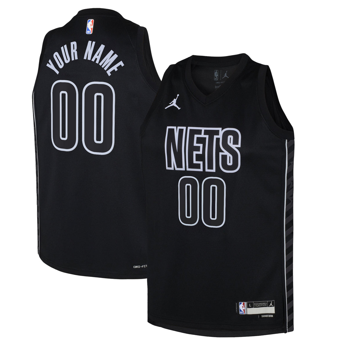 Brooklyn Nets Jordan Statement Swingman Jersey 22 - Custom - Youth