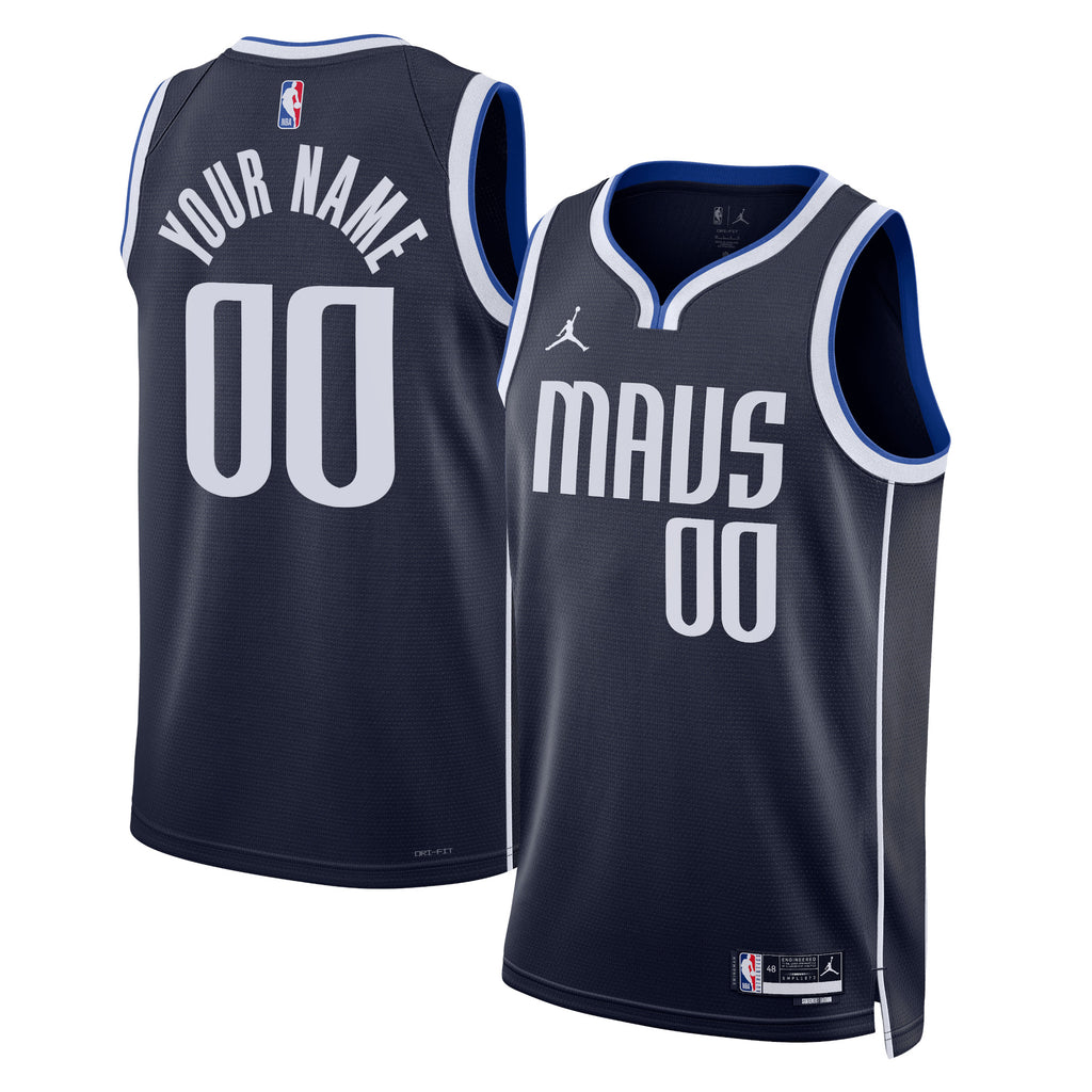 Dallas Mavericks Jordan Statement Swingman Jersey - Custom - Unisex