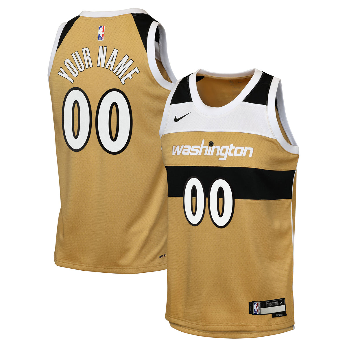 Nike  Washington Wizards 2025/26 City Edition Swingman Jersey - Custom - Youth