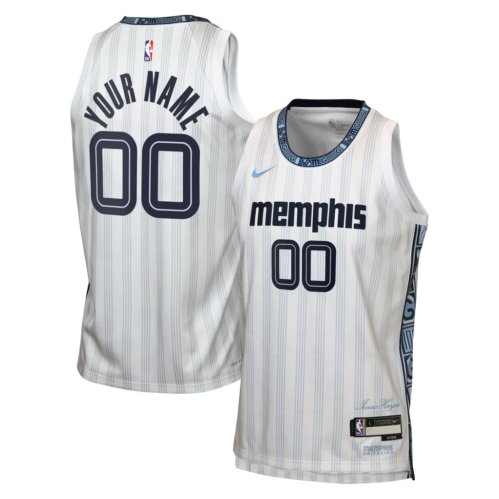 Nike  Memphis Grizzlies 2025/26 City Edition Swingman Jersey - Custom - Youth