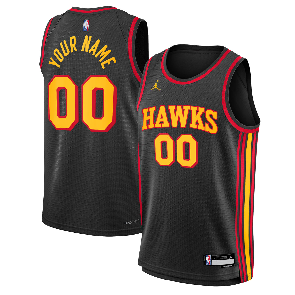 Atlanta Hawks Jordan Statement Swingman Jersey 22 - Custom - Youth