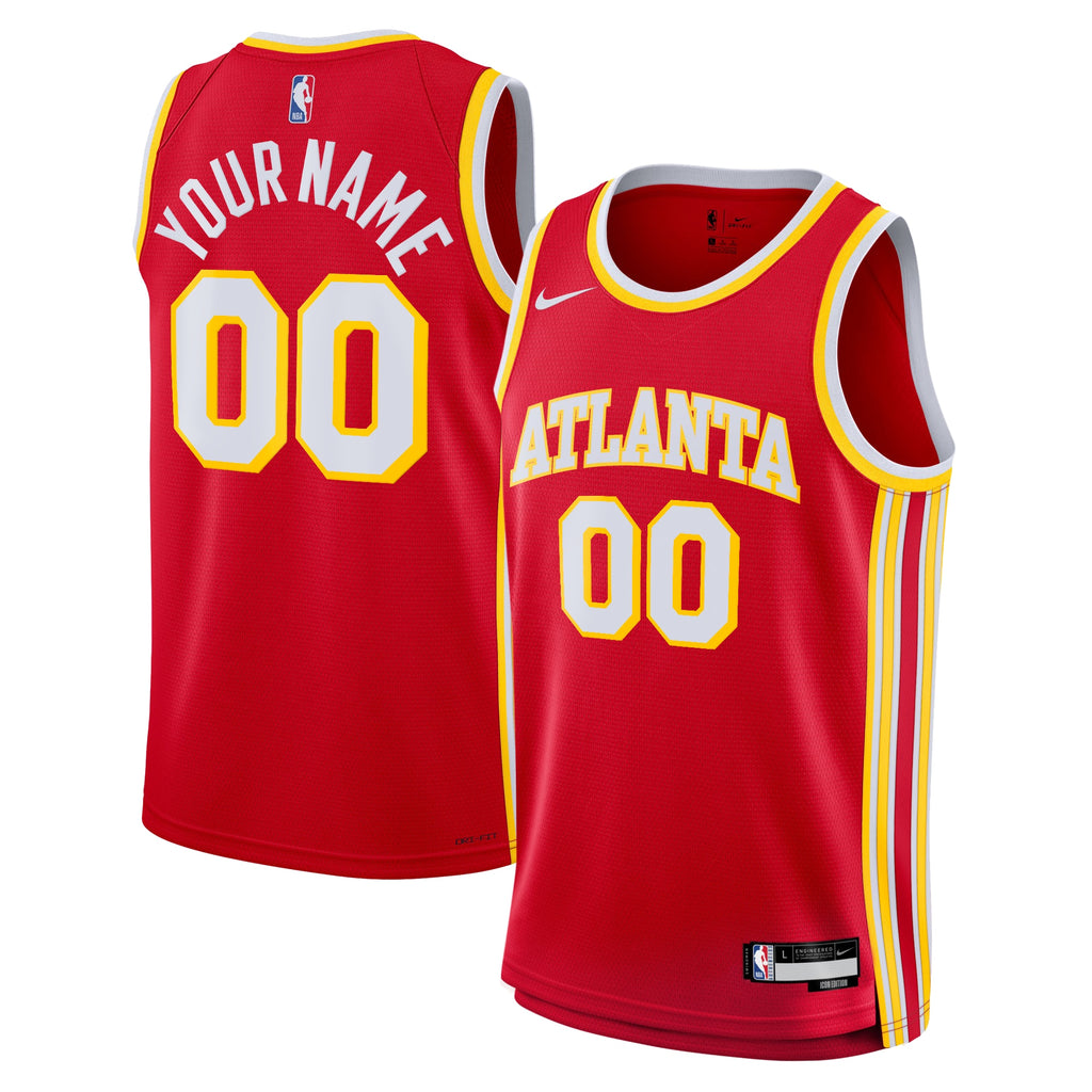 Atlanta Hawks Nike Icon Swingman Jersey - Custom - Youth