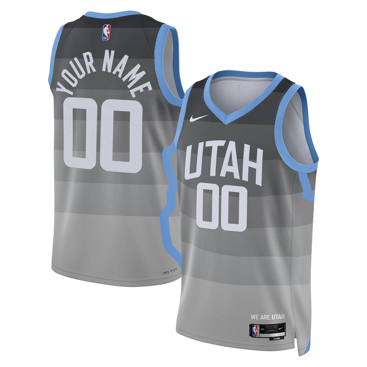 Nike  Utah Jazz 2025/26 City Edition Swingman Jersey - Custom - Unisex