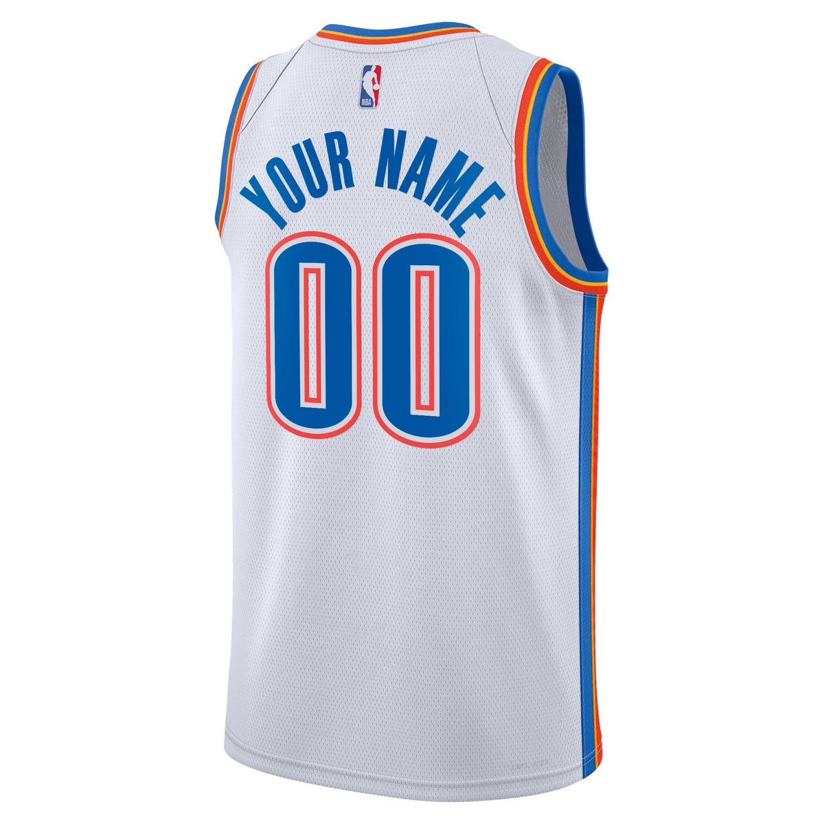 Oklahoma City Thunder Nike Association Swingman Jersey - Custom - Youth